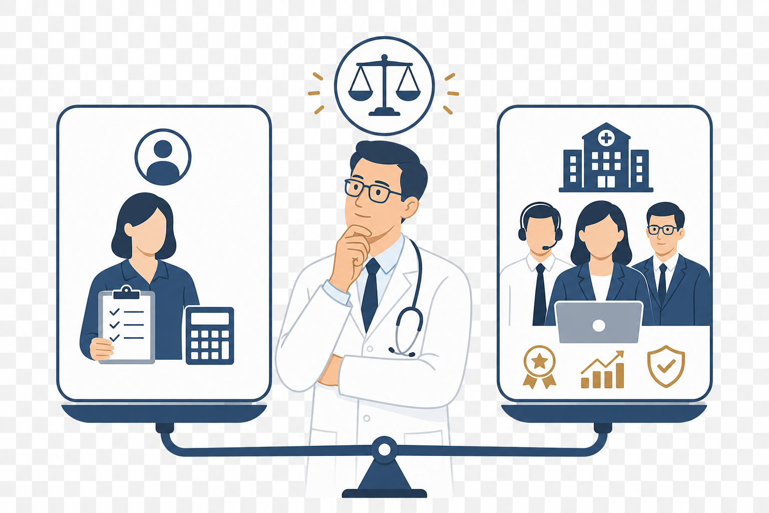 Physician Weighing Billing Options